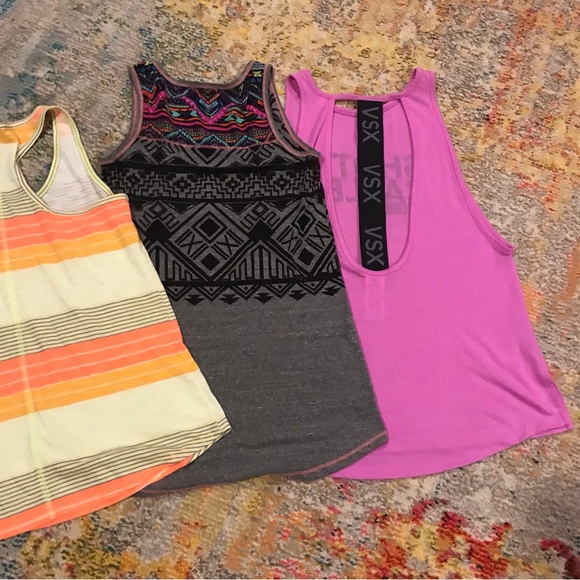 Maurices Victoria’s Secret Mossimo * 3pc Tank Lot EUC Small S Shot Caller Tribal - Picture 4 of 7